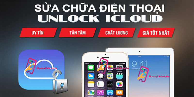 Hình 1: Sửa chữa điện thoại khóa icloud tận tâm uy tín